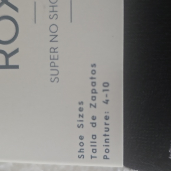 Roxy Black Super No Show Socks - Picture 4 of 6